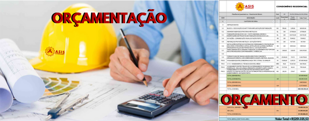 Orçamentação – Processo para Geração de Orçamentos de Obras